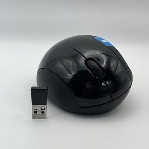 Microsoft Sculpt Ergonomic Mouse Model 1560 - Black - w/ Dongle - Tested, Works